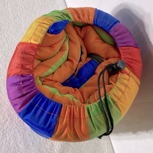 Vintage Rainbow Striped Sleeping Bag - Picture 8 of 16